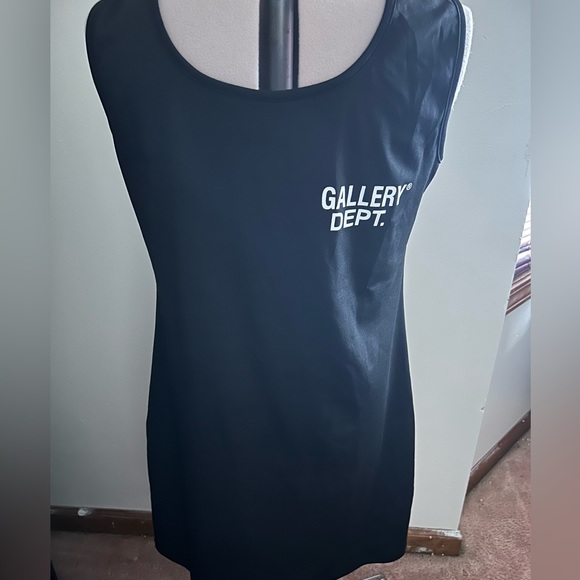 Gallery Dept Dresses & Skirts - All black n white urban fashion tank dress